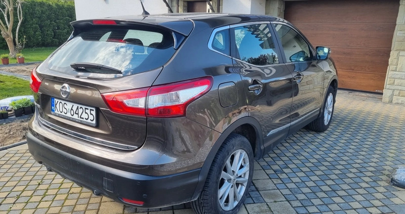 Nissan Qashqai cena 48900 przebieg: 152000, rok produkcji 2014 z Osiek małe 154